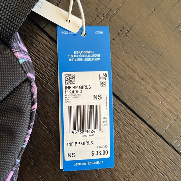 Mini Adidas Backpack - Picture 3 of 3